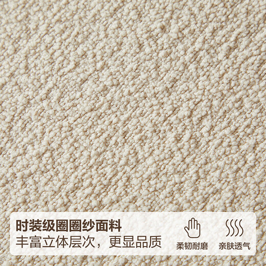 Quanyou Home Modern Cream Style Fabric Sofa Furniture Large Living Room Home Solid Wood Frame Sofa Bed Dual Purpose