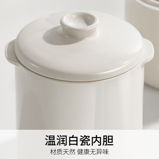 Joyoung quick-stewing electric stew pot, bird's nest stew pot, water-proof stew pot, multi-function pot, baby food supplement pot, bb soup pot, stew pot, steamer, 1L compact capacity GD189