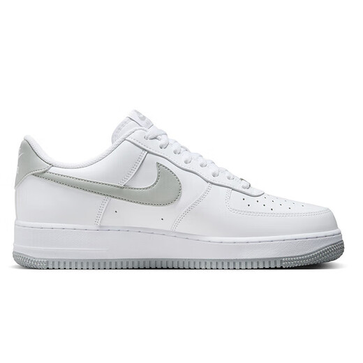 Nike NIKE cushioning sneakers men's Air Force 1 AIR FORCE 1 sneakers FJ4146-100 white gray 41