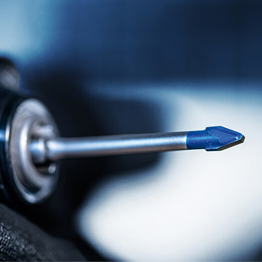 Bosch (BOSCH) small blue arrow hexagonal handle hard tile drill bit 6X90mm tile drill bit 1 piece