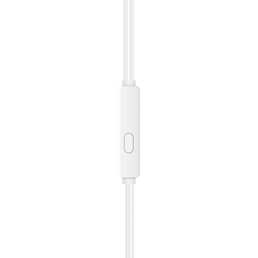 Newmine XL08 semi-in-ear wired headphones, mobile phone headphones, music headphones, 3.5mm interface, suitable for computers, laptops and mobile phones, white