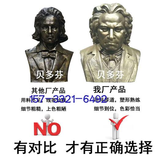 Fiberglass character portrait avatar campus celebrity Tao Xingzhi Lu Xun Confucius Marx sculpture cast bronze statue customization Dingjin