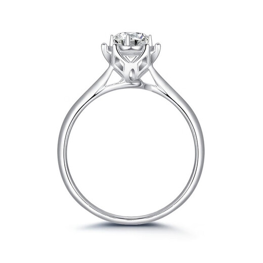 AVHE Platinum Ring Platinum Couple Ring Diamond Ring Cultured Diamond Artificial Request Platinum Wedding Gift for Chinese Valentine’s Day Wife Twist Arm Diamond Ring-1 Carat D Color/VVS No. 9-20 Circle Can Remark