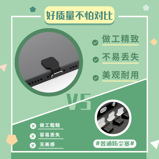 Guest set suitable for vivo S30 promini/S20/S19/18 mobile phone charging hole dust plug S17 anti-lost data port protective film anti-scratch, anti-fall and dust-proof Chinese red-alloy style charging port anti-lost dust plug 1 pack vivo S30Promini