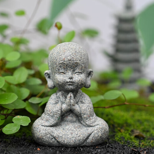 Benxinnong micro landscape small stone pavilion ornaments gardening rockery bonsai fish tank landscaping decoration stone pagoda pagoda pavilion tree pagoda ornaments