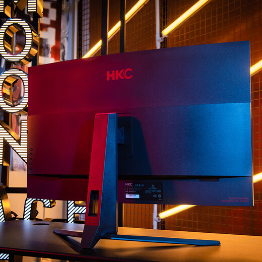 HKC 31.5英寸1080P高清165Hz高刷1500R曲面吃鸡专业电竞PS5游戏显示屏可壁挂不闪屏电脑显示器SG32C