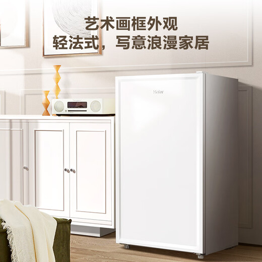 Haier Camellia 151 liter vertical freezer for home use Breast milk rental drawer type freezer freezer small refrigerator small freezer home use BD-151GHW9