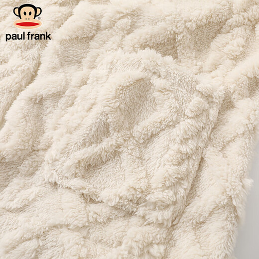 Big Mouth Monkey Big Mouth Monkey Couple Pajamas Winter Coral Velvet Jacquard Plus Velvet Thickened Home Clothes Women's Autumn and Winter Can Be Weared Outer Suit