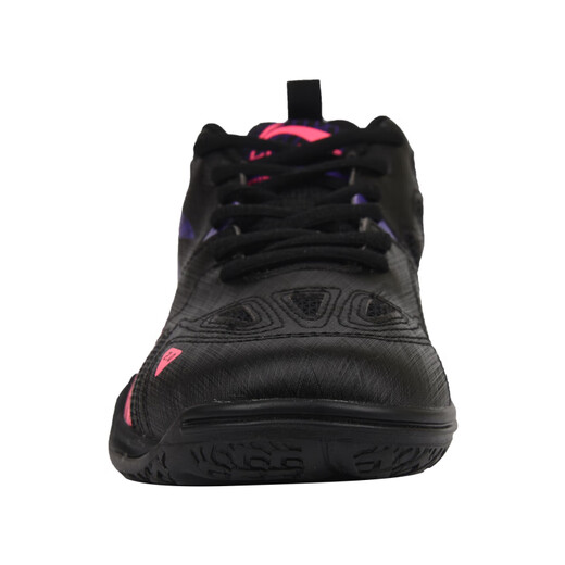 Li Ning Table Tennis Shoes Men's and Women's National Team Competition Training Sports Shoes Breathable and Wear-Resistant Hawkeye 2.0 Black 39