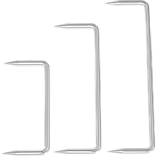 Tianzhuo Hardware 304 stainless steel leech nails/picking nails/curium nails/ship nails/U-shaped saddle nails/construction long iron nails/horse king nails M10*200*60