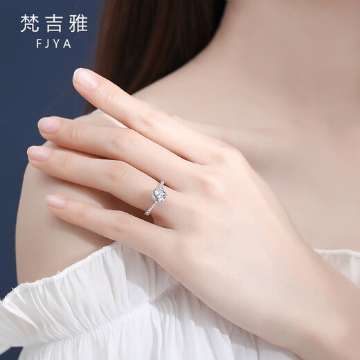 Vangia Moissanite diamond ring couple ring for men and women for marriage, wedding, engagement, silver jewelry, birthday gift for girlfriend, 1 carat couple pair - adjustable - same day/next day delivery