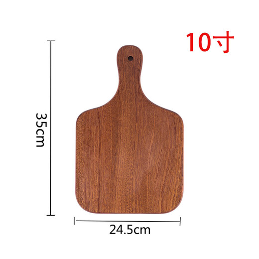 牛排木盘牛排木板牛排木托盘牛排盘木质木质披萨板牛排盘辅食 沙比利10寸3524.52cm
