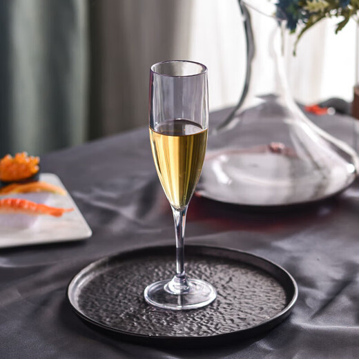 Jiudian disposable red wine cup plastic goblet transparent anti-fall acrylic red wine cup restaurant KTV fragrance medium wine dispenser acrylic 890ml