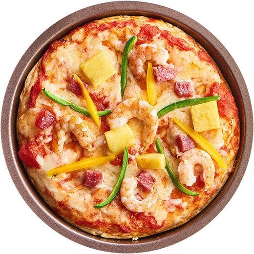 SUPOR baking pan pizza pan household baking pan non-stick pizza pan 8 inches with hole bottom KD80AC41