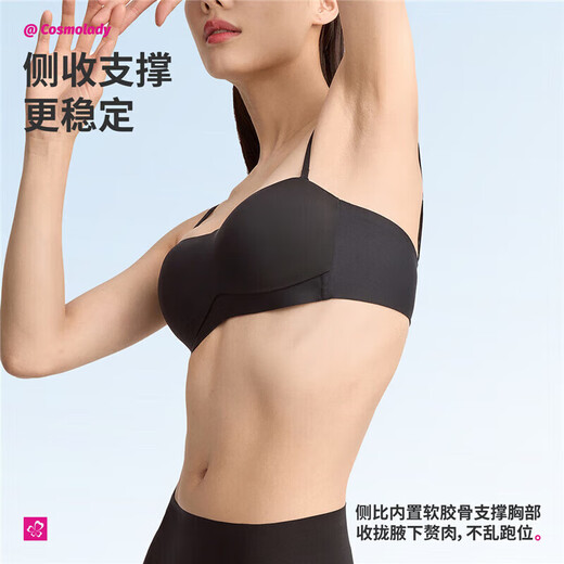 Urban Beauty Bra Strapless Underwear Women's Seamless Wire-Free Anti-Slip Tube Top Gather Invisible Thin Tube Bra 2B36X5