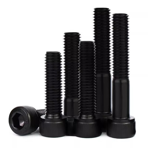 Jinchao grade 12.9 high-strength cup head hexagon socket screws bolts M2M3M4M5M6M8M10M12M16 M5*12 full teeth (25 pcs)