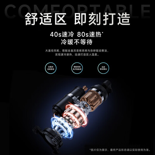 Xiaomi (MI) Mijia central air conditioner 3 HP, one-to-one duct machine, first-class energy efficiency, embedded intelligent interconnected variable frequency heating and cooling air conditioner for home living room XMGR-75FW/N1B1, 3 HP, one-to-one duct machine, first-class energy efficiency