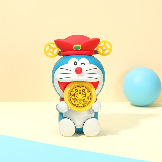 Chao Acer Doraemon pure gold gold coin investment gold God of Wealth ornaments Christmas gift for girlfriend Little God of Wealth ornaments