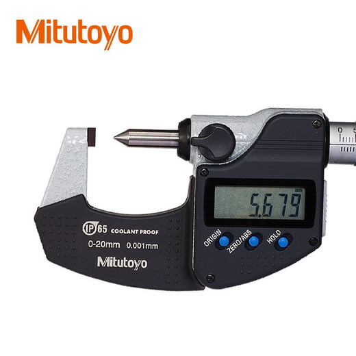 Mitutoyo digital crimp height micrometer clamp with high measurement and precision 342-271-30 0-20/0.001mm/ 3 m