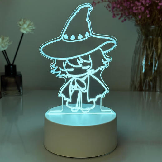 咖咪龙光遇周边小夜灯白鸟巫师虚荣花环初始公仔玩偶生日礼物手办小摆件 9923【猫猫】 【单色款】