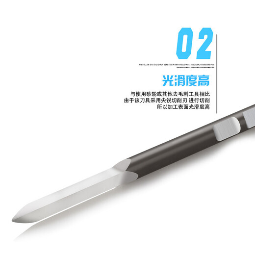 幻派（HUANPAT）三角刮刀SC1300去毛刺刮刀平面修边器可调刮铝合金手柄DB5100 SC1 DB5010刀片/1片