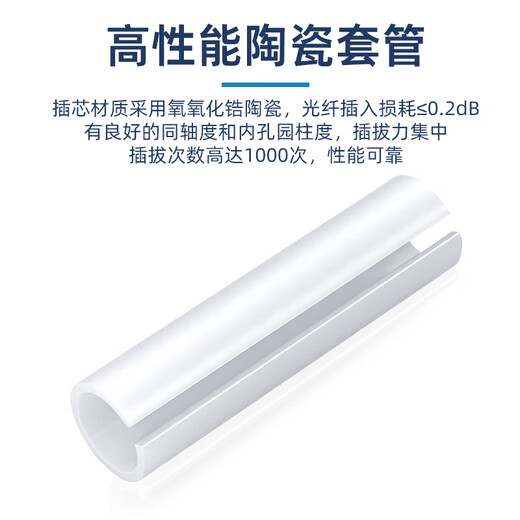 优普连 电信级光纤衰减器LC/SC/FC 5db光衰耗器双阴型法兰式耦合器阴阳式公母转接适配器 LC/UPC阴阳式衰减器 10dB