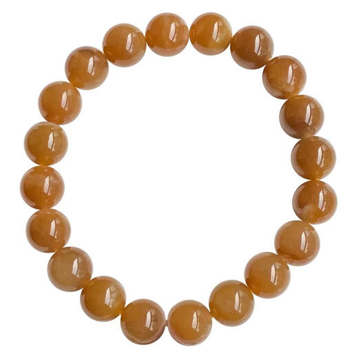 Xuecong Natural Hetian Jade Pulsera azúcar Material blanco Xinjiang Jade Material mixto Jadio Jade 8 mm Pulsera redonda No. 698 Diámetro 8 mm Peso 17.84 Gramos