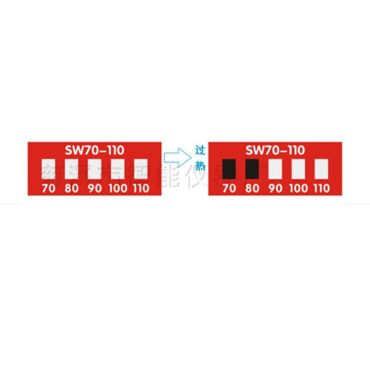 
Shantoulin Village Temperature Measurement Sticker-80 Sticker Temperature Display Tablet Color Change Slap Test Paper Temperature Measurement Thermal Sensitive Temperature Color Change Paper Temperature Sensitive Label. SW100-12033 Tablets/Piece