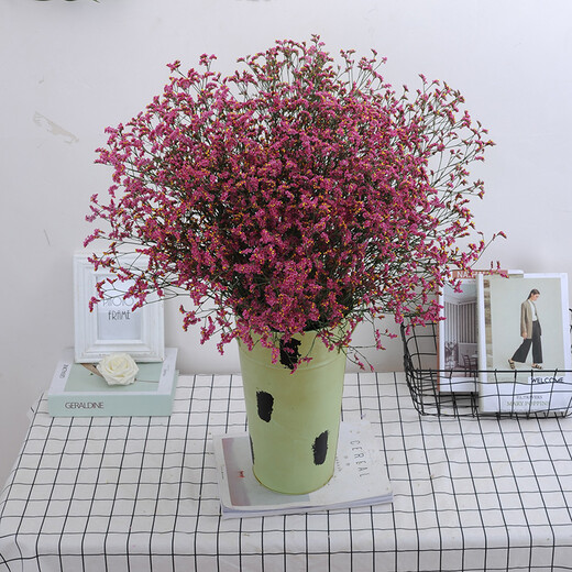 AIMAN Yunnan forget-me-not dried flowers real flower bouquet air-dried natural living room decoration decoration large bouquet of flowers and stars SN6981 forget-me-not rose red extra large bouquet 2Jin Jin equals 0.5 kg