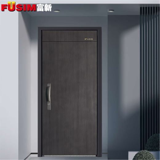 富新富新防盗门旺泽大门定制门入户门进户门别墅门 960*2050 机械锁