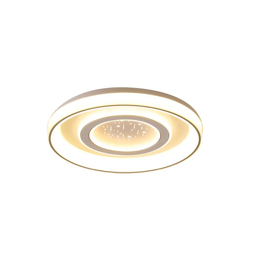 Jihuo Bedroom Lamp Ceiling Lamp Modern Simple 2024 New Children's Lamp Light Luxury Popular Internet Celebrity Master Bedroom Room Lamp LX Round Style - Diameter 50CM High Bright White Light