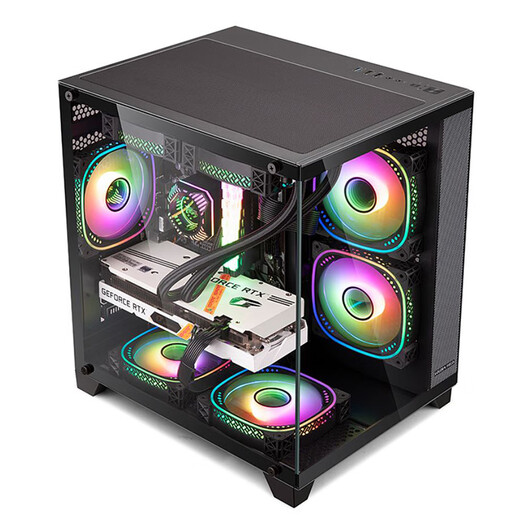 Colorful sea view room i5 12400F/RTX5050 8G RTX3050 independent graphics card game design office computer host desktop assembly machine with five 12400F丨16G丨512G丨5050