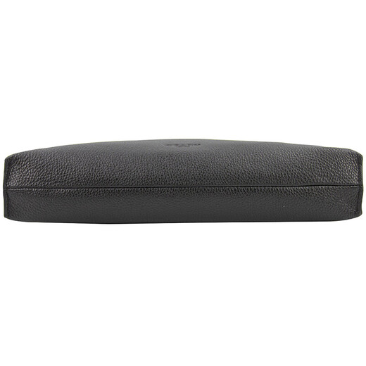 COACH brand direct supply men's medium clutch bag black leather F28614BLK