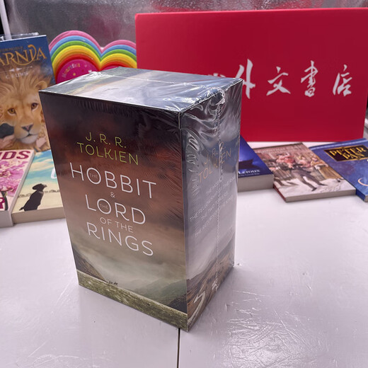 进口英文原版现货 The Hobbit and The Lord of the Rings霍比特人+指环王 魔戒4册套装 平装 托尔金Tolkien 中土世界 史诗奇幻 畅销 电影小说 外文书店图书 