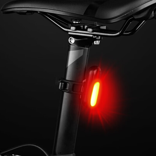 Cavalry company Cavalry bicycle tail light night rear warning light USB charging mountain bike high-bright flash light riding equipment accessories