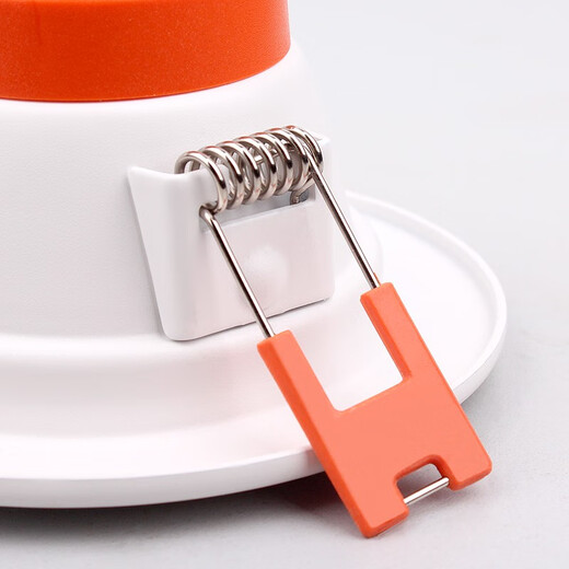 Foshan Lighting (FSL) LED downlight recessed ceiling light all aluminum all white 2.5 inches 5W opening 75-90mm warm white light (4000K)