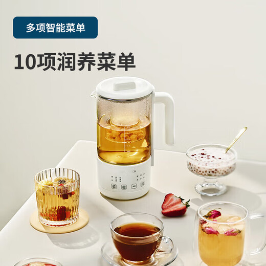 GLASSLOCK pure titanium TI heating plate health cup fresh-keeping mini health pot small flower boiling teapot office constant temperature water cup