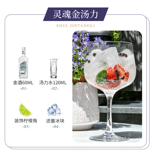 FAST.KING金酒杜松子酒gin酒琴酒长岛冰茶基酒金汤力酒调酒洋酒500ml 【整箱实惠】 500mL 12瓶