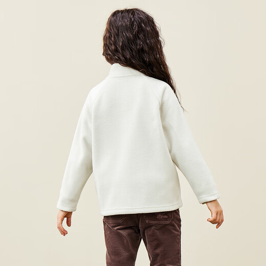 Mini Bala antistatic autumn new double-sided polar fleece jacket for boys and girls baby warm jacket