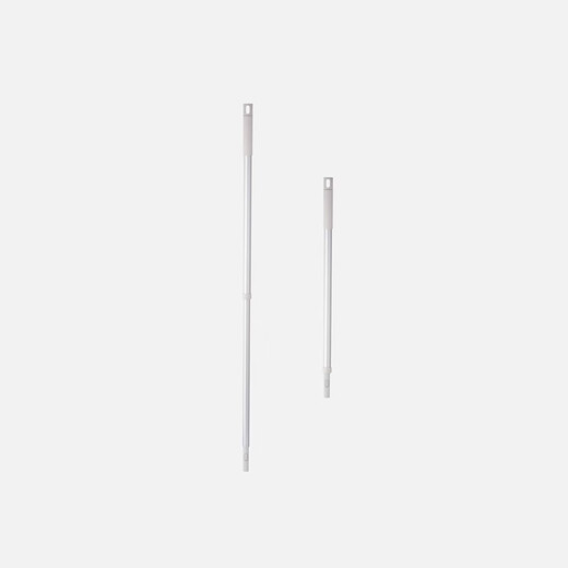 MUJI cleaning supplies series telescopic aluminum pole mop broom replacement pole silver length 695~1165 diameter 30mm