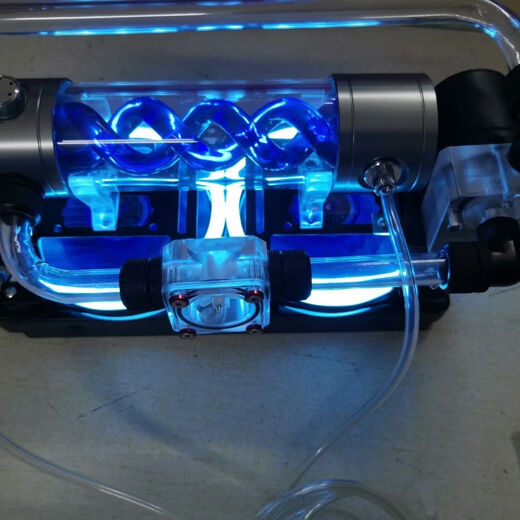 平板电脑 笔记本 散热水冷套 散热器 水冷散热系统 手机水冷散热 升级版全黑笔记本水冷套东远p67泵