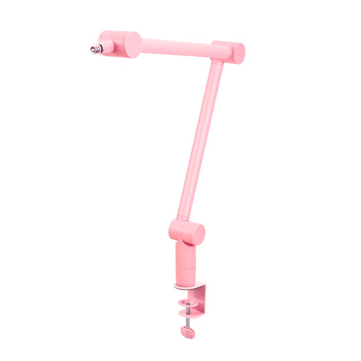 TerraTec microphone microphone cantilever desktop stand live broadcast artifact karaoke universal aluminum alloy pink stand pink