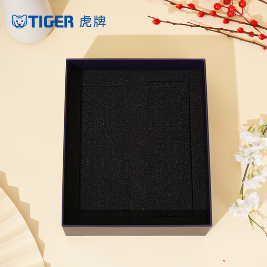 Tiger brand (TIGER) stainless steel thermos cup DIY high-end gift box style simple portable water cup for men and women as a gift single gift box