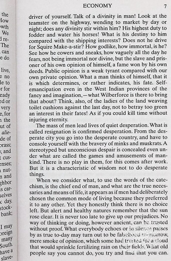 梭罗：瓦尔登湖 英文原版 Walden and Civil Disobedience