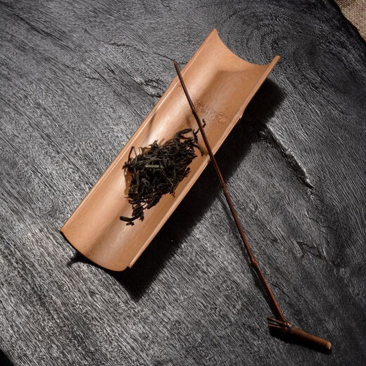 Natural Bamboo Tea Set Two-piece Zen Kung Fu Tea Set Accessories Tea Ceremony Six Gentlemen Tea Clamp Tea Dial Tea Spoon Bamboo Branch Tea Set Two-piece