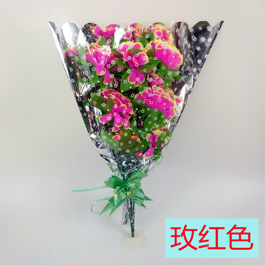 Qingming Festival tomb-sweeping hand holding flowers, silk flowers to offer sacrifices to the tomb, cemetery placement of tombstones, fake flowers, plastic flower decoration, hardcover yellow and white