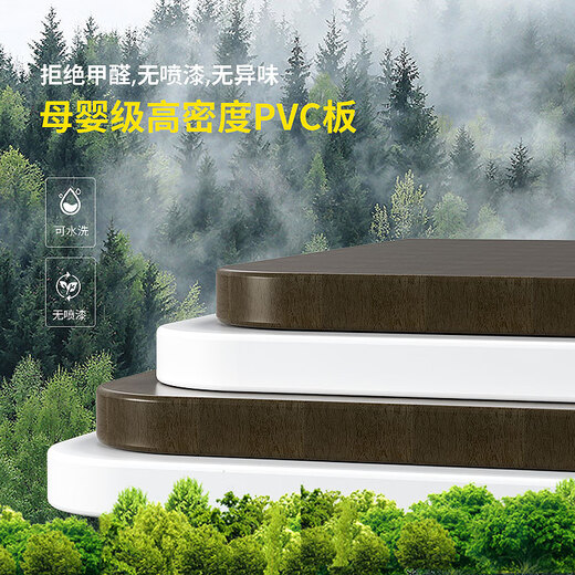 Shunmai router storage box desktop TV set-top box storage rack wire wireless network wifi box placement rack light cat wifi model-3 layers-walnut color