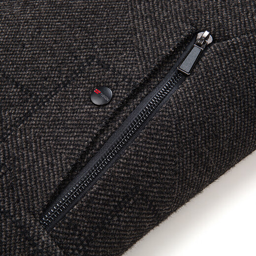 ROMON cotton jacket men's short stand-up collar thick warm winter business casual jacket men 2167 gray 175