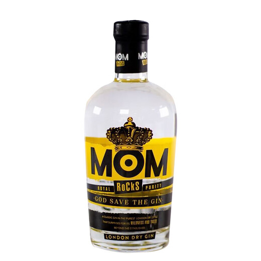 魅多美MOM 金酒皇后 魅多美 金奖金酒 杜松子酒 调酒基酒 西班牙进口 经典&摇滚Rock伦敦干金 700mL 1瓶