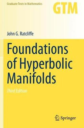 现货 Foundations of Hyperbolic Manifolds